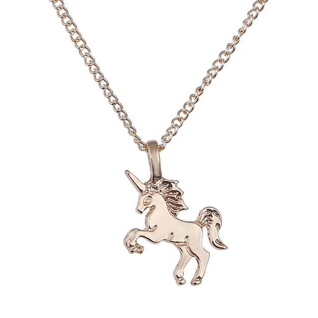 "Life Is Magical" Unicorn Statement Necklace