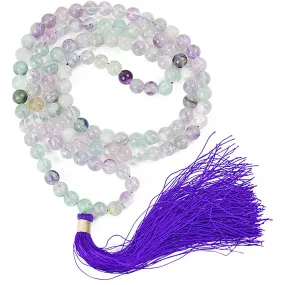 Rainbow Fluorite Japa Mala