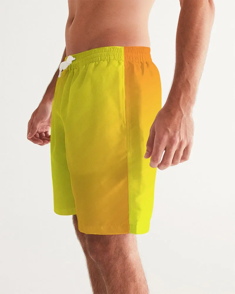 rainbow men's trunk Men's Swim Trunk