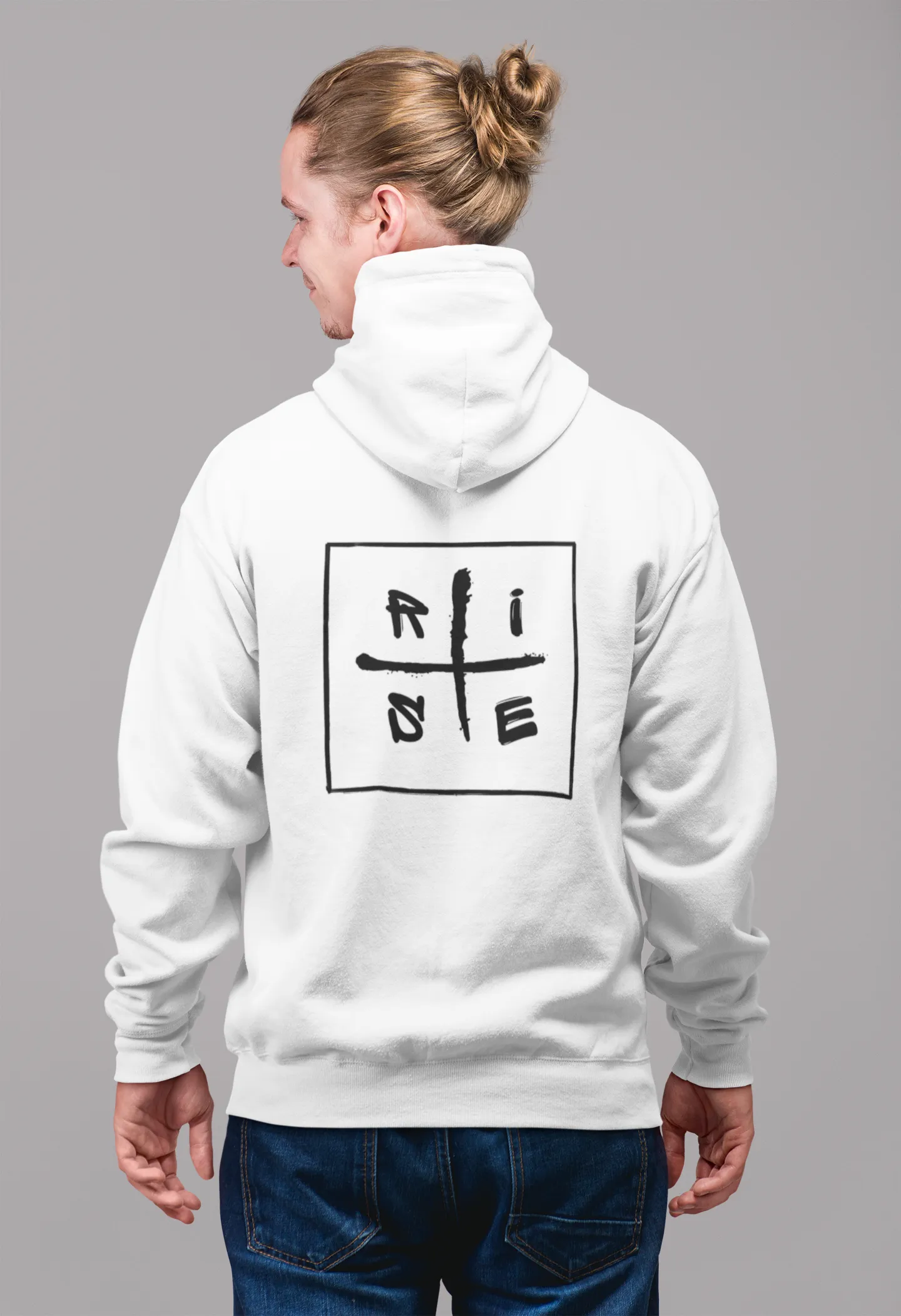 RiSE Graffiti Hoodie for Men