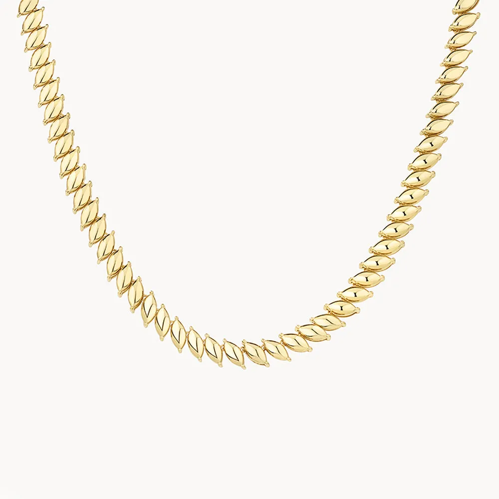 San Marco Kite Necklace in Gold