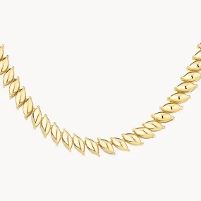 San Marco Kite Necklace in Gold