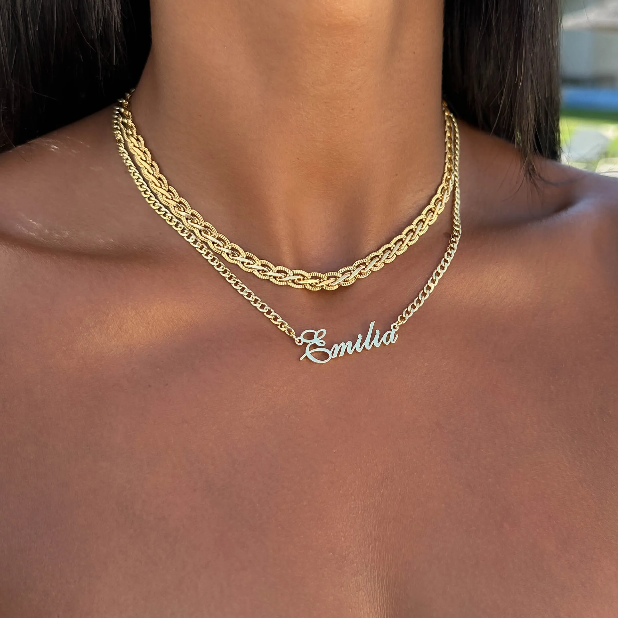 Siena Custom Name Necklace