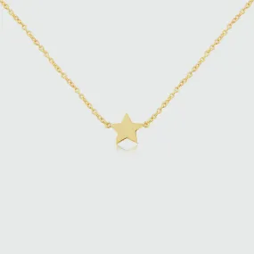 Soho Yellow Gold Vermeil Star Necklace