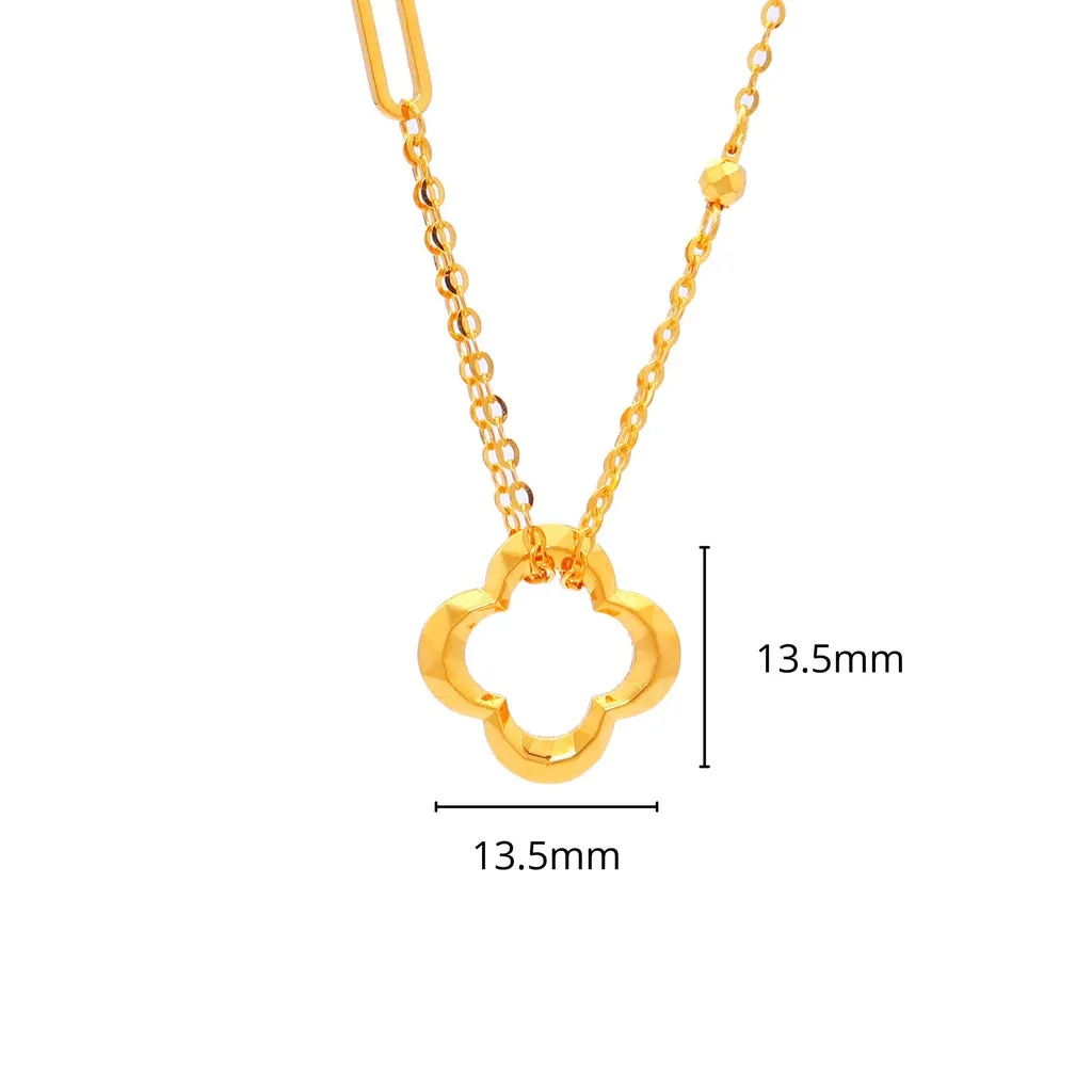 TAKA Jewellery 999 Pure Gold 5G Necklace