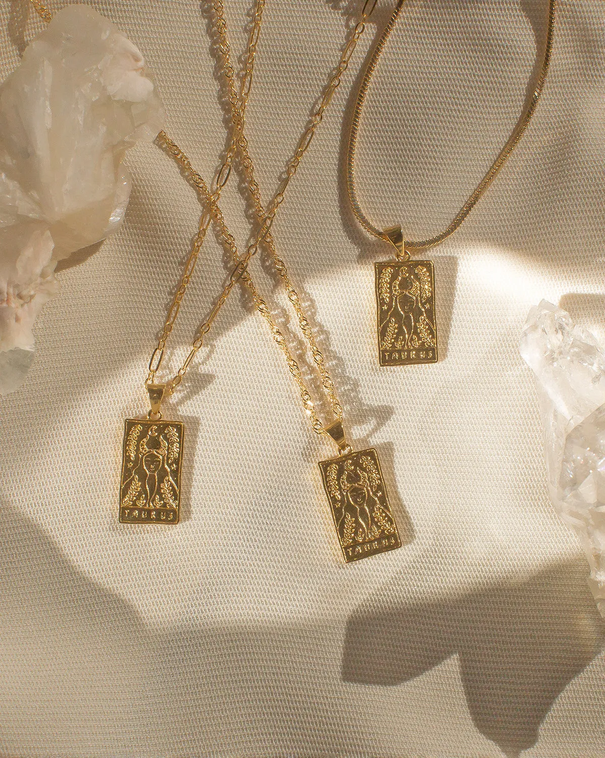 Taurus Zodiac Necklace