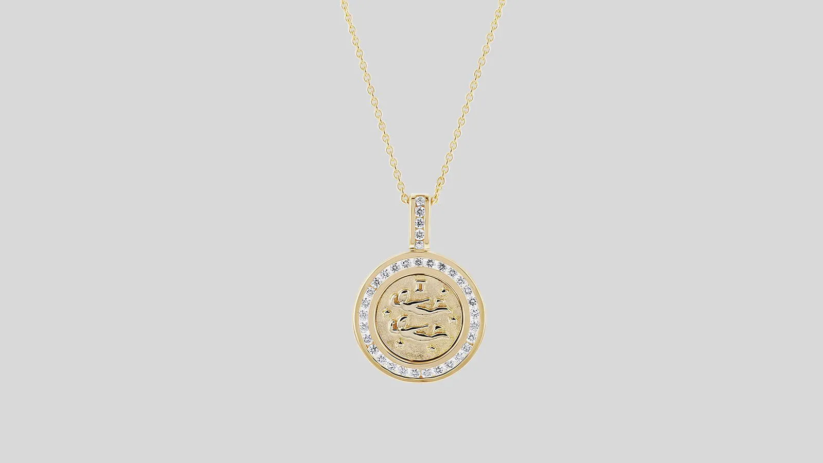 The Zodiac Diamond Pendant Necklaces