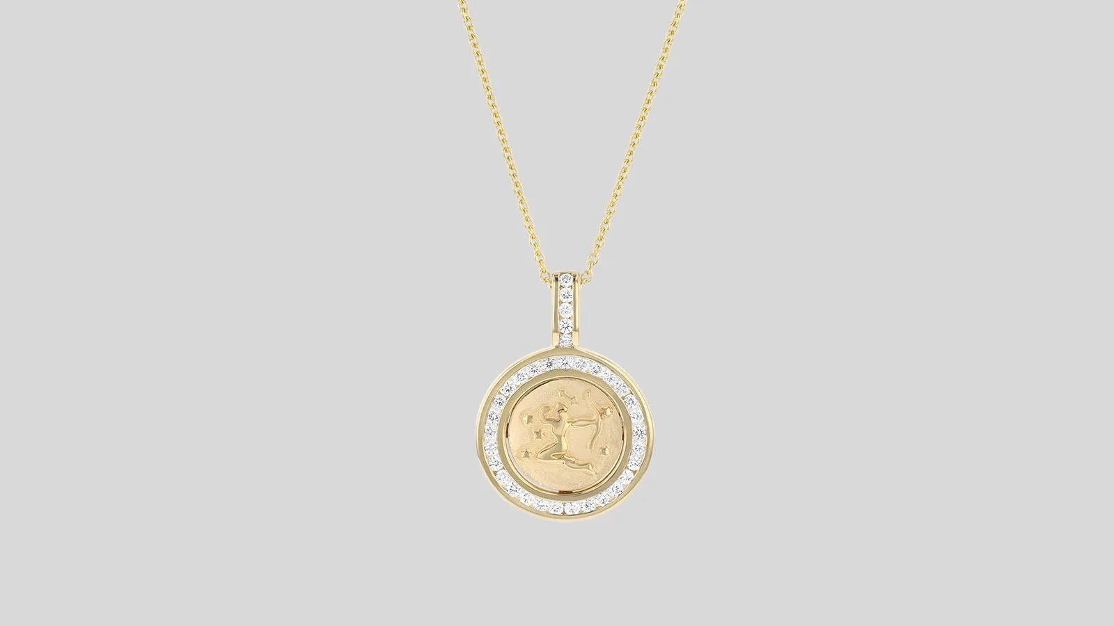 The Zodiac Necklaces without the 18k Gold Chain