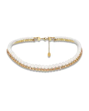 Twilight Pearl   Tennis Choker